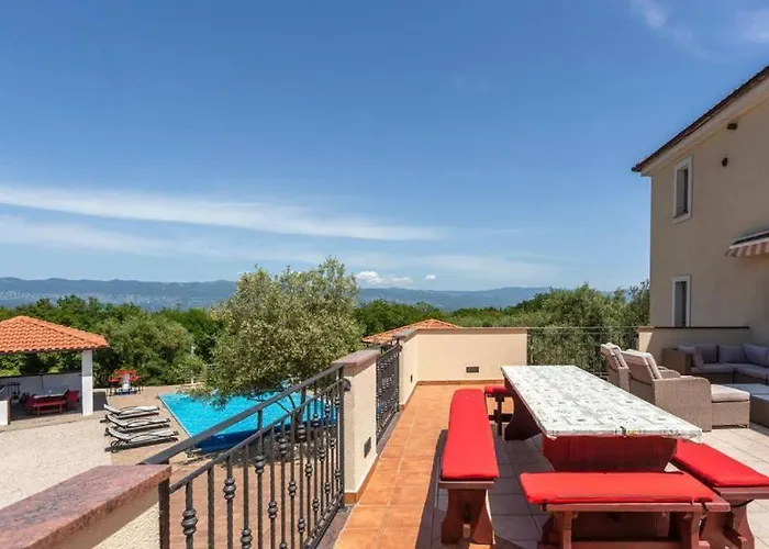 Luxury Sun View With Heated Pool Crikvenica